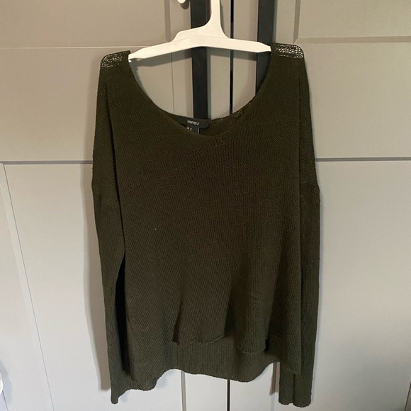 Forever 21 Tops - green mesh forever 21 top